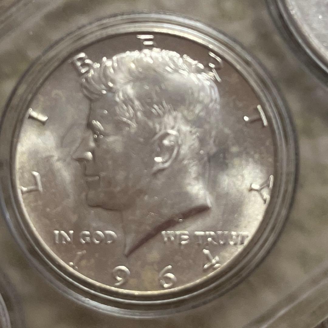 6種類1923年ピースダラー　1964年ケネディ 他　ケース入り