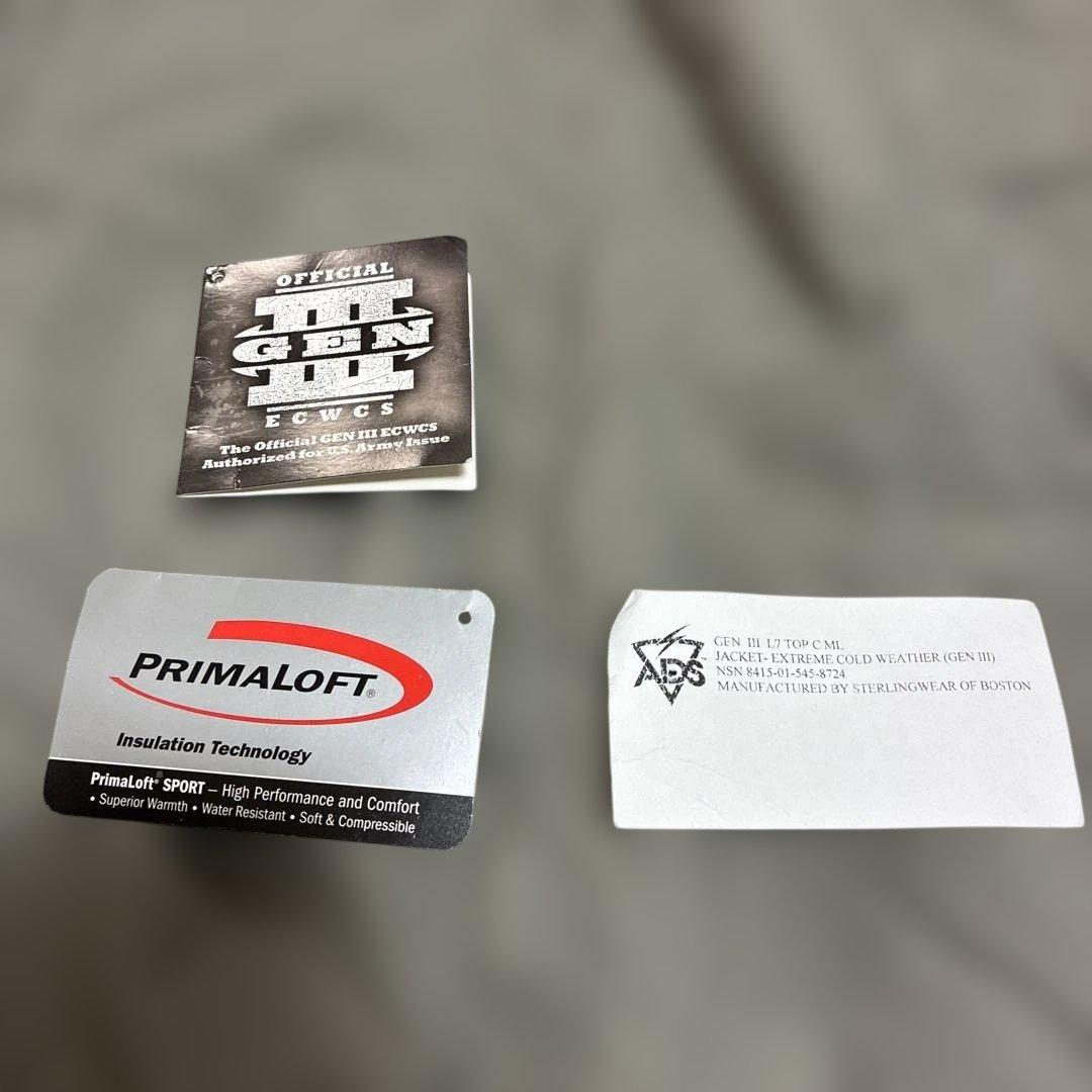 ECWCS GEN3 LEVEL7 USA製