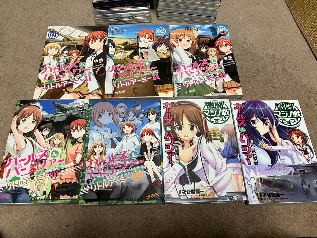 ガールズ&パンツァー　もっとらぶらぶ作戦　リトルアーミー　小説　店舗特典セット