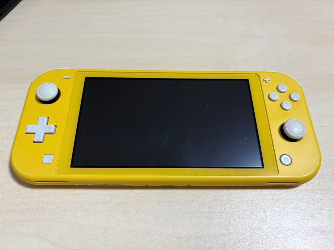 (ジャンク)美品 Nintendo Switch Lite イエロー 本体のみ