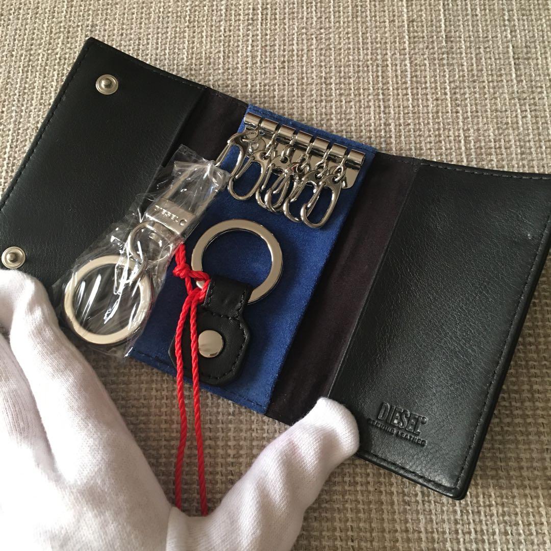 新品★ディーゼル DIESEL 定価18,700円 レザー キーケース