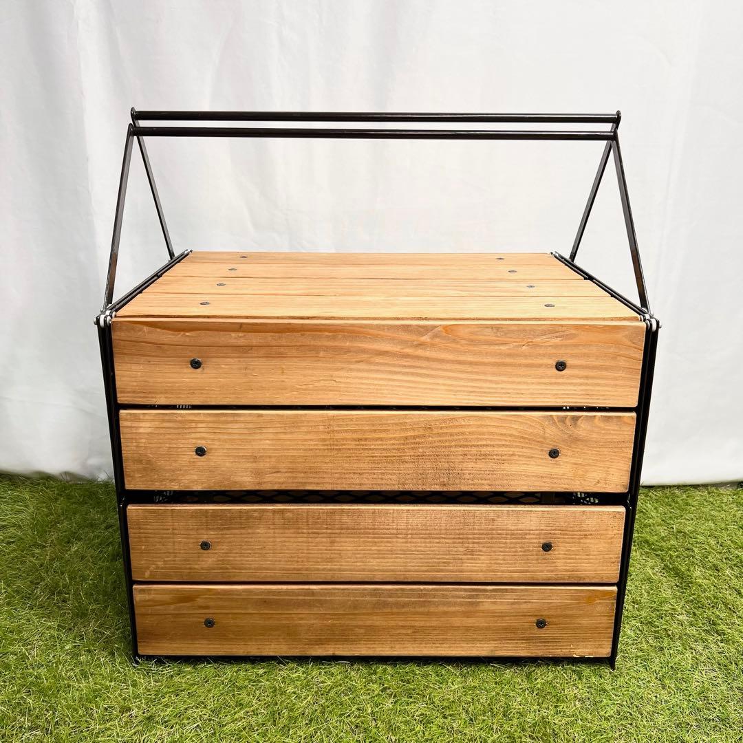 ネイチャートーンズ サイドアップボックステーブル Lサイズ 美品