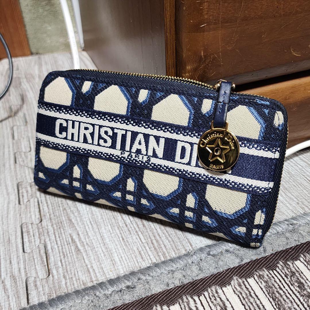 ヒ*ロ様 Christian Dior　長財布　ラウンドジップ　総柄　ノベルティ