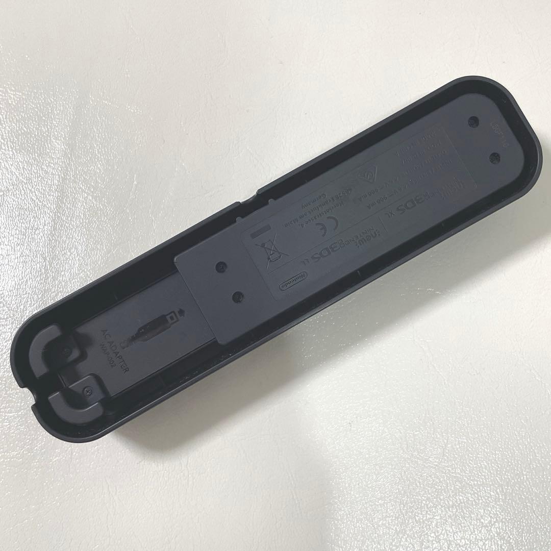 Newニンテンドー3DS LL 充電スタンド ブラック 充電台 クレードル