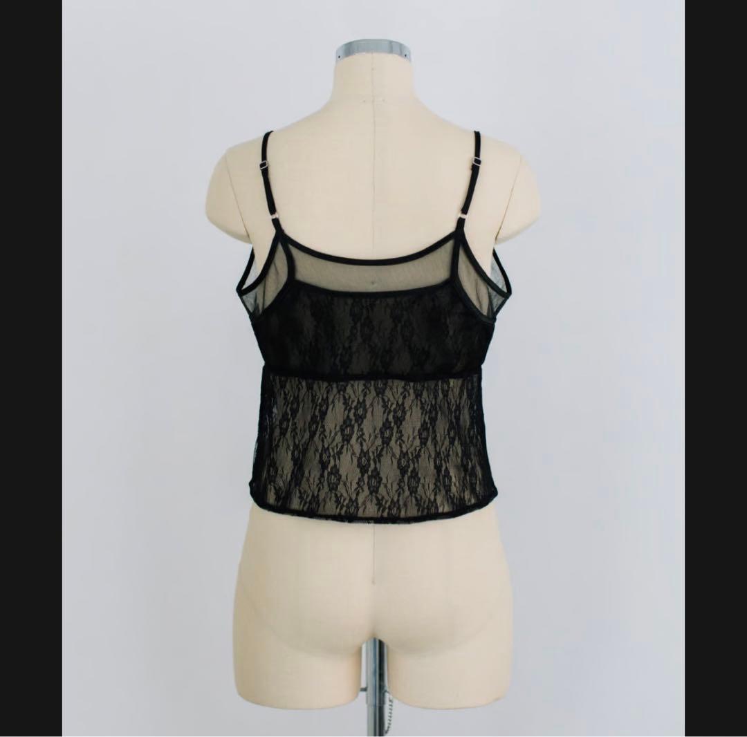 もと※プロフ必読 様★専用　WCJレースキャミソール(ブラック)