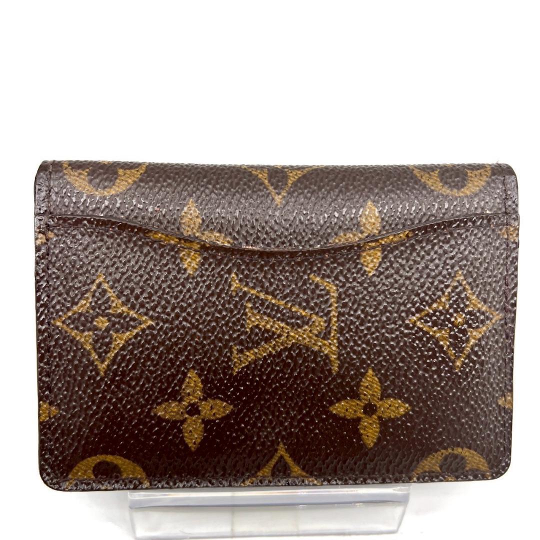 【美品】ルイヴィトン 名刺入れ オーガナイザードゥポッシュ モノグラム