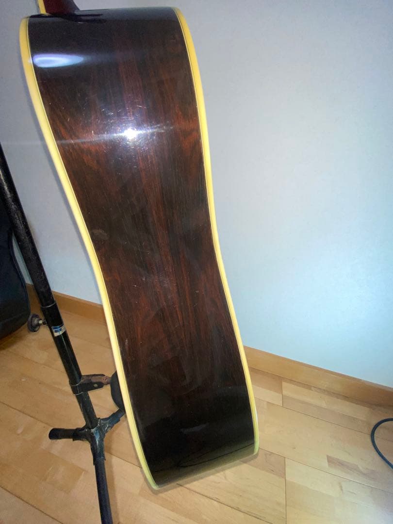 週末値下美品❣️モーリスW-40 ハカランダビンテージ、ピックガード新