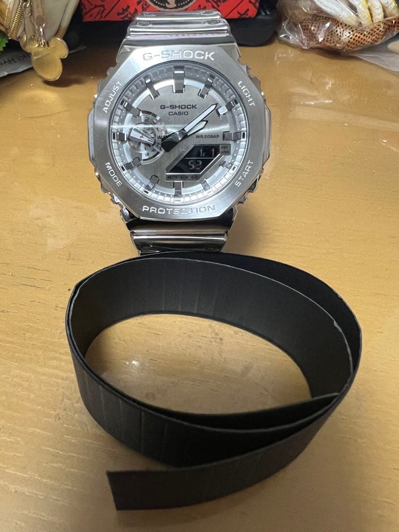 G-SHOCK シルバー ブラック箱説明書付属