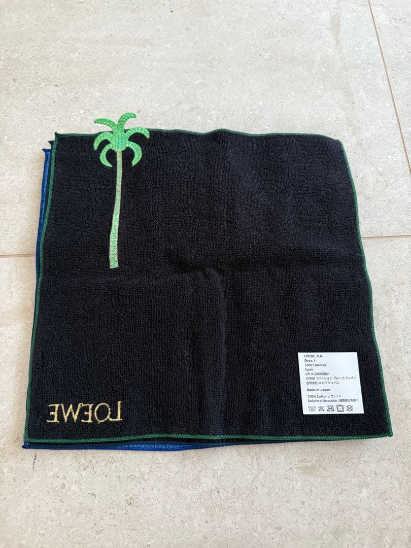 LOEWE CRAFTED WORLD タオルハンカチ3枚セット