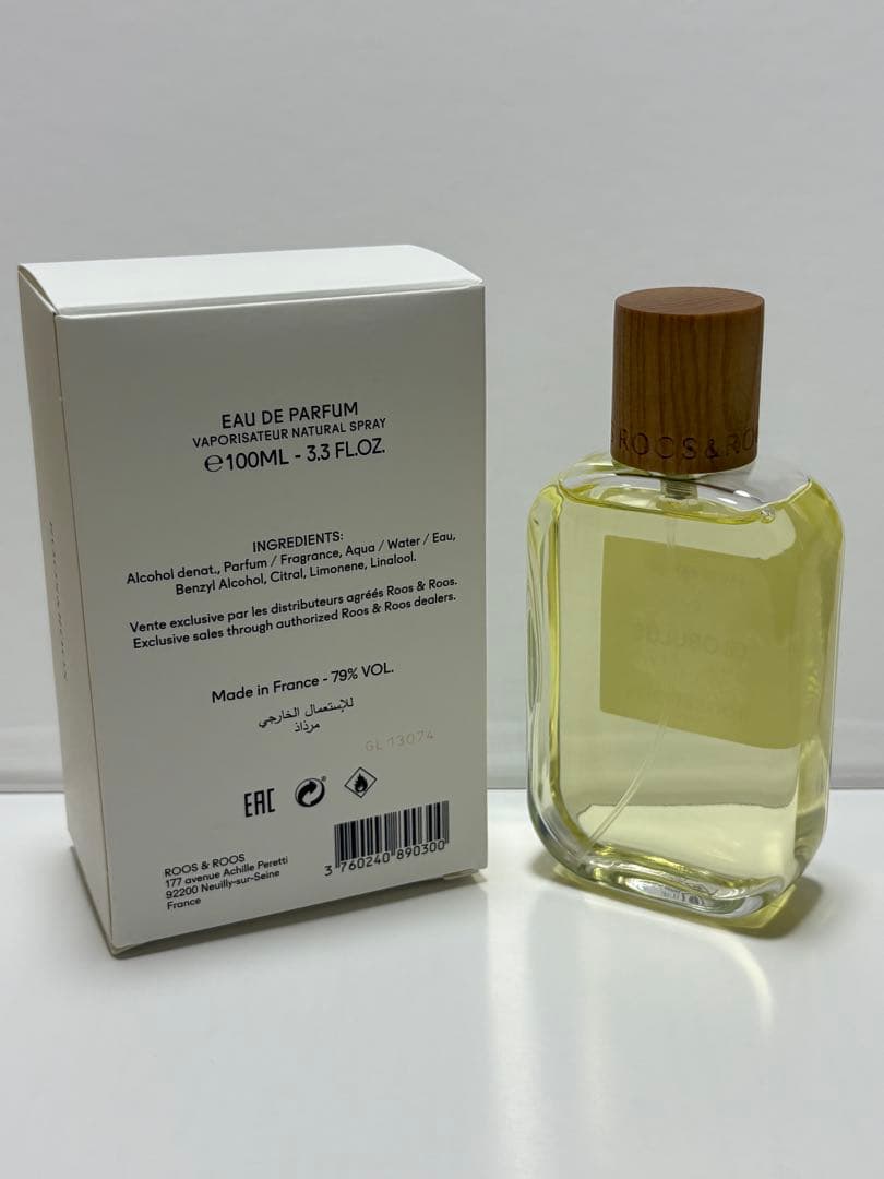 【最終価格】ROOS&ROOS グロブリュス 100ml 香水 EDP