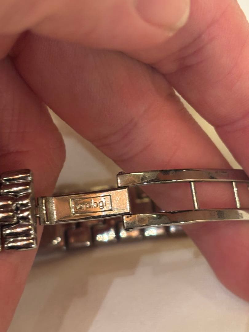 FENDI フェンディ　レディース 時計 シルバー　電池切れ