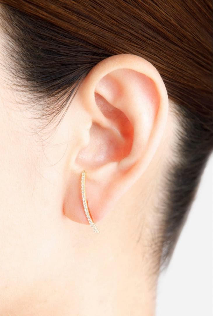 オールニーク　ダイヤモンドピアス片耳