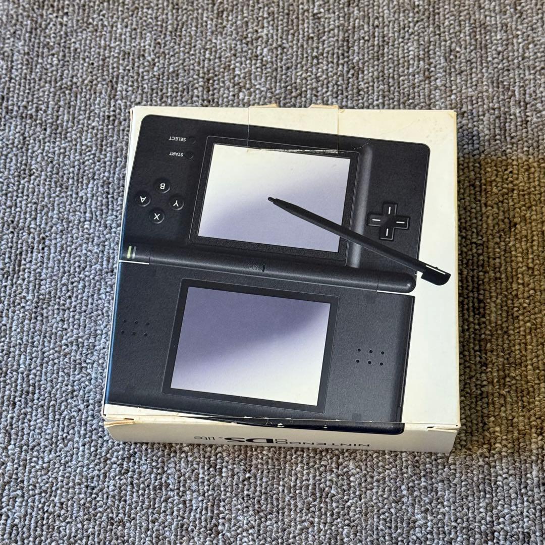 ニンテンドーDS LITE ジェット・ブラック 箱付き