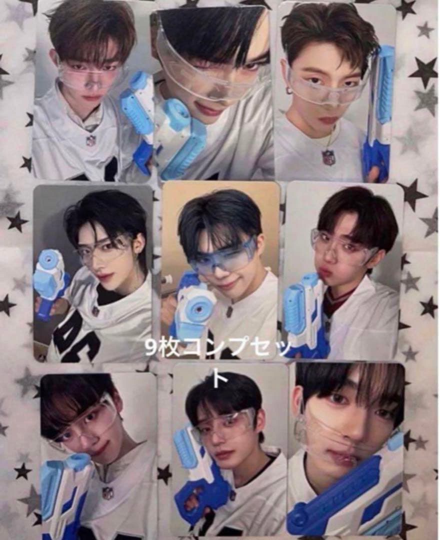 ZB1 countingstars 中華 ウォーターパーク　9枚コンプセット