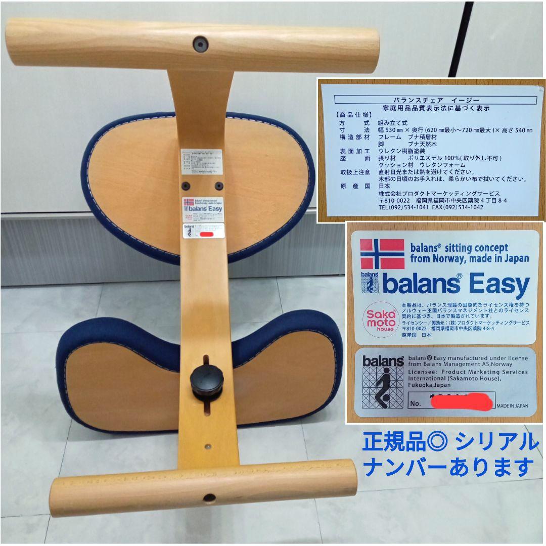 極美品♡【バランスラボ】 バランスイージー(バランスチェア)／2脚セット