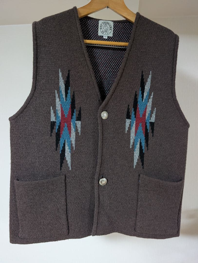 GEO TROWARK チマヨベスト　M ブラウン