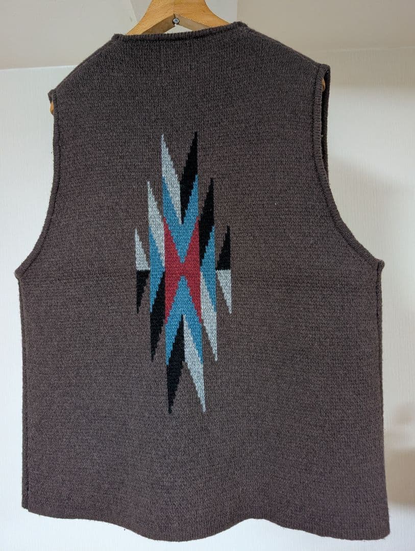 GEO TROWARK チマヨベスト　M ブラウン