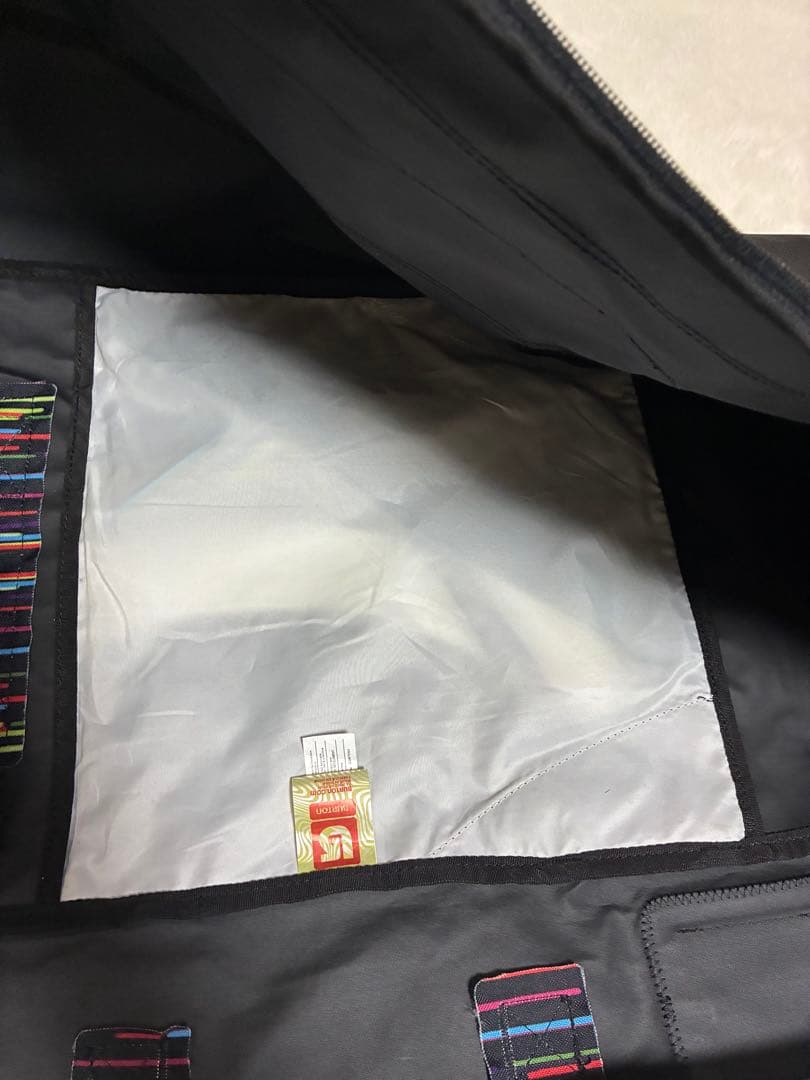 【未使用に近い】バートン　ボードケース　カラフルストライプ　156