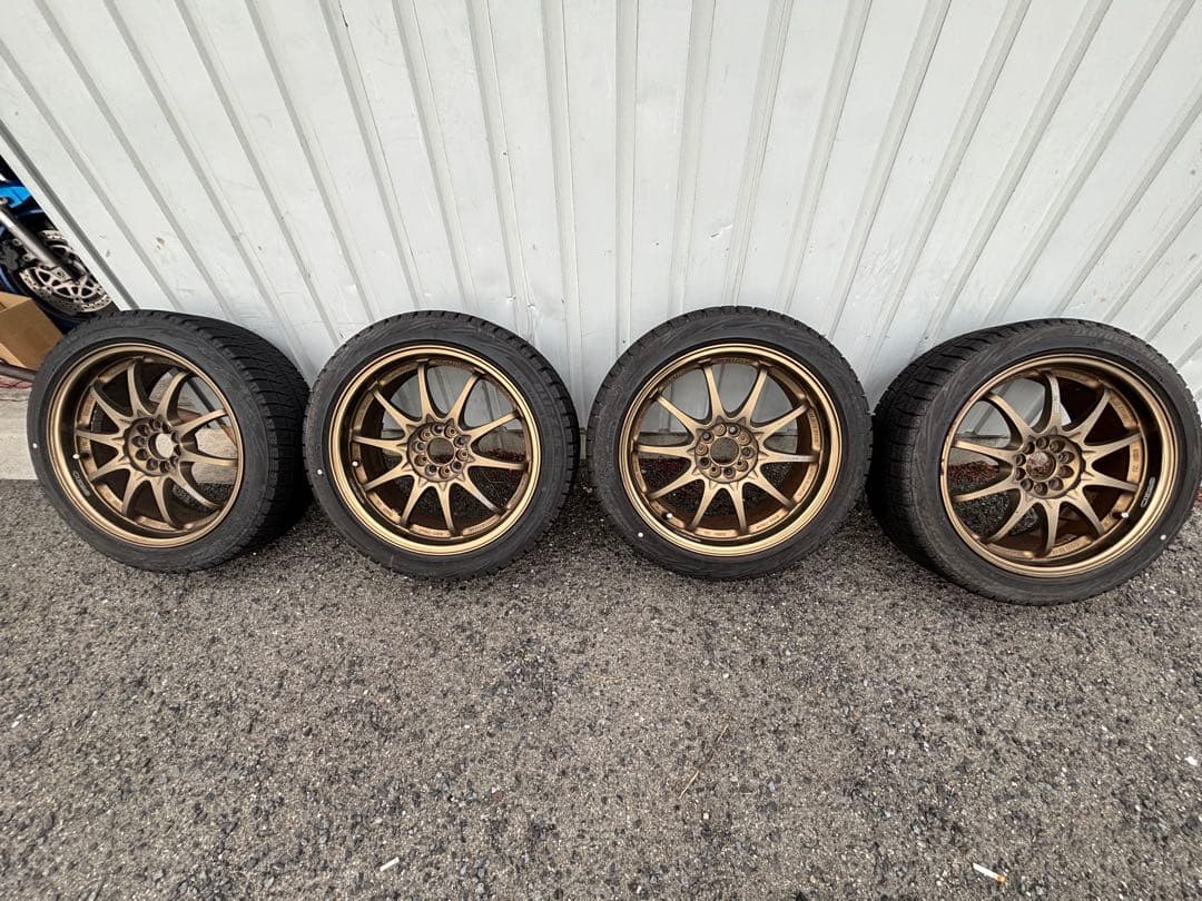 レイズRaysCE28 PCD100 5穴 7.5J+43 17インチ