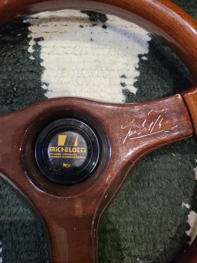 MICHELOTTI ウッド ステアリング ミケロッティステアリング31π