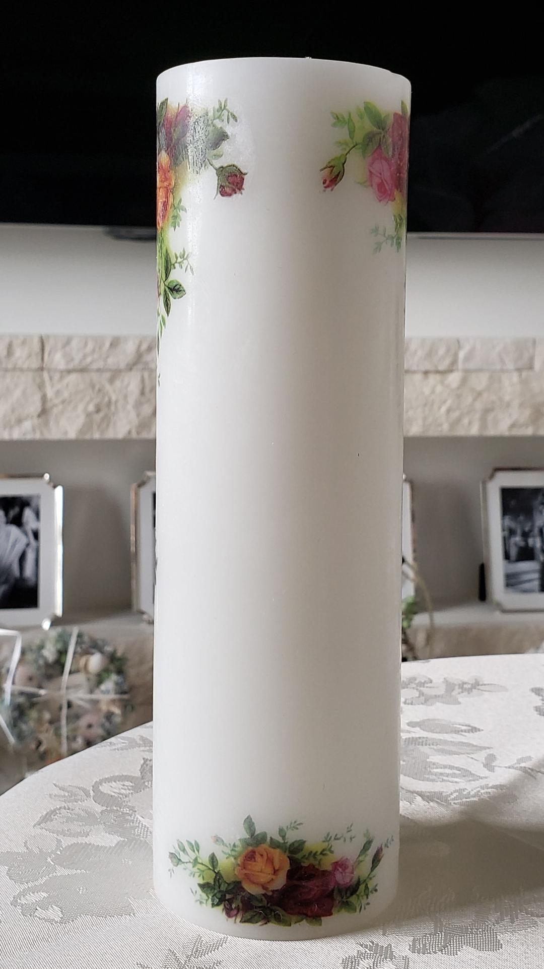 ロイヤルアルバート C オールドカントリーローズ キャンドル クリスマス