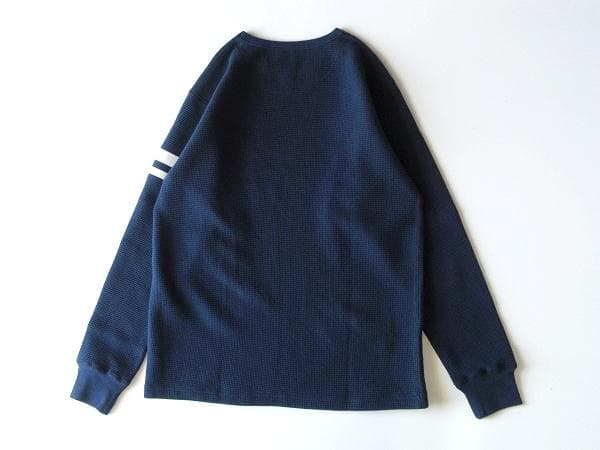 新品タグ付 桃太郎ジーンズ 出陣 ヘビーサーマルロングTシャツ L ネイビー