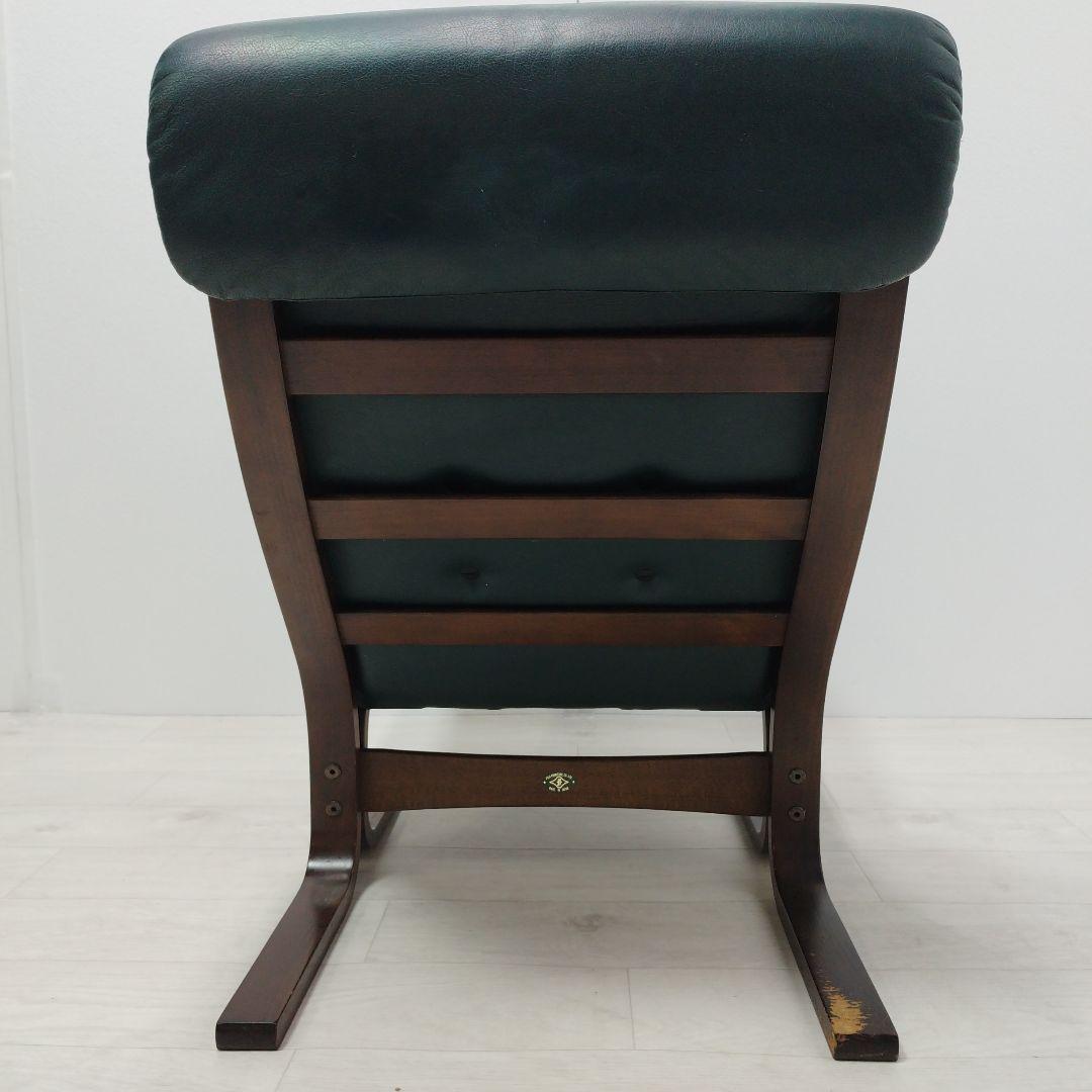 ②富士ファニチャー 北欧デザイン ハイバックソファ 曲げ木