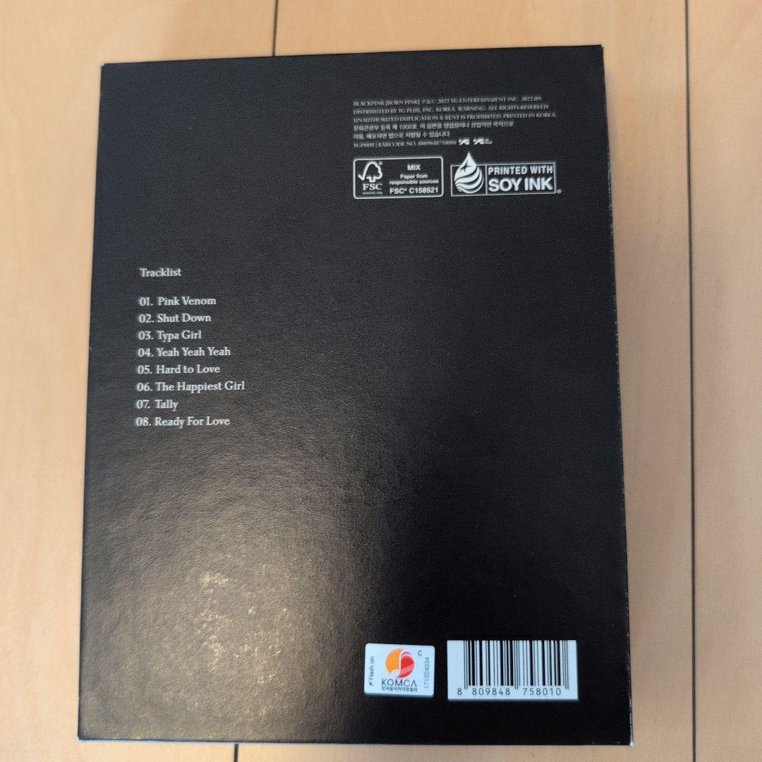 BLACK PINK BORN PINK BOX SET 4人全員のサイン入り