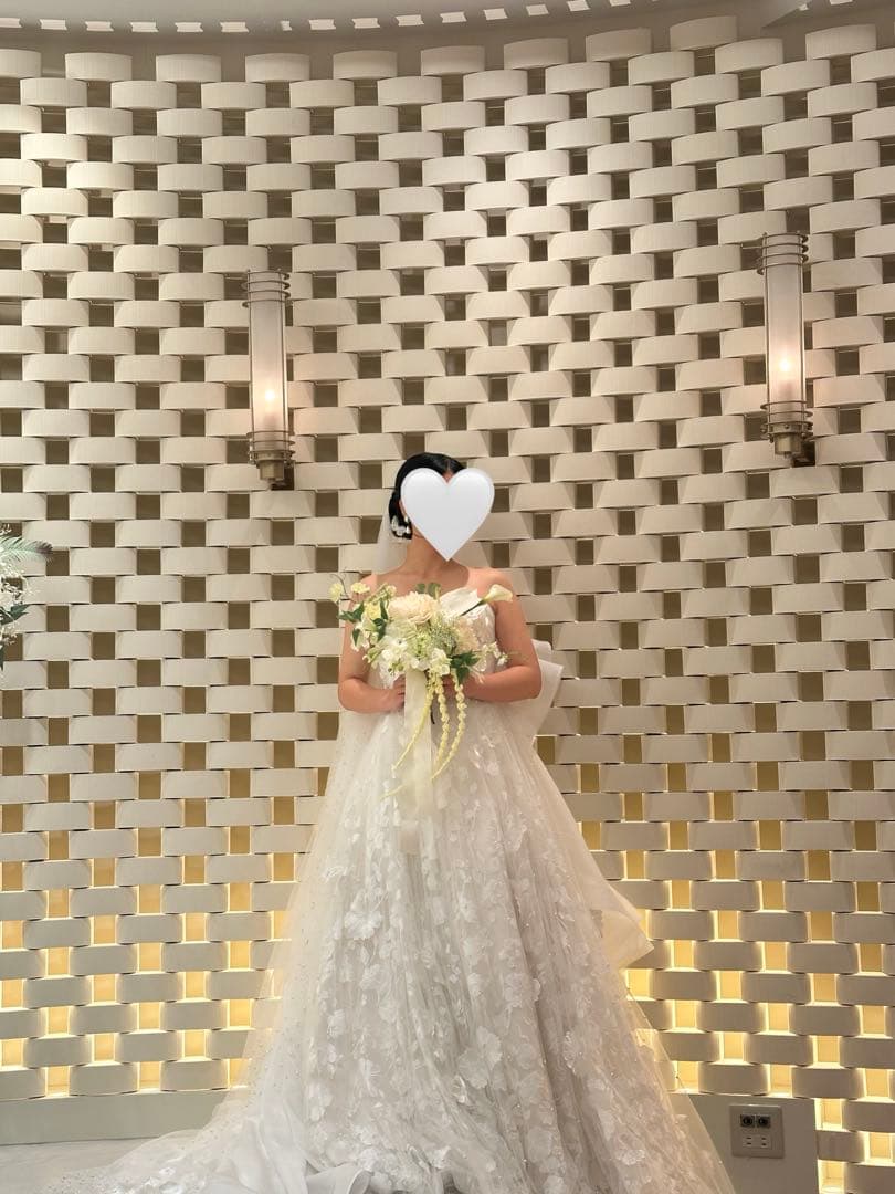 アーティフィシャルフラワー ブーケ イヤーカフ ブートニア　セット