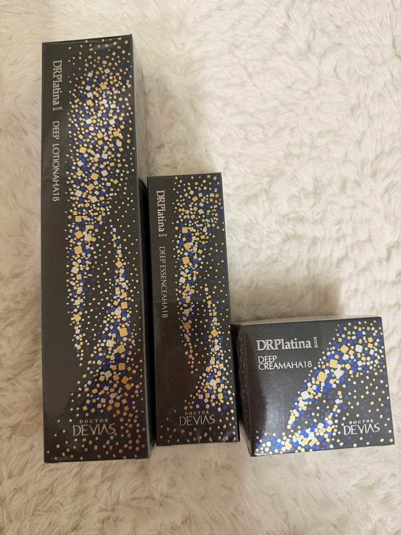ドクターデヴィアスプラチナ ディープ ローション・エッセンス・クリームセット