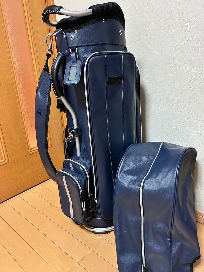 アクセル AXCB-18353LT 9型 キャディバッグ　ネイビー