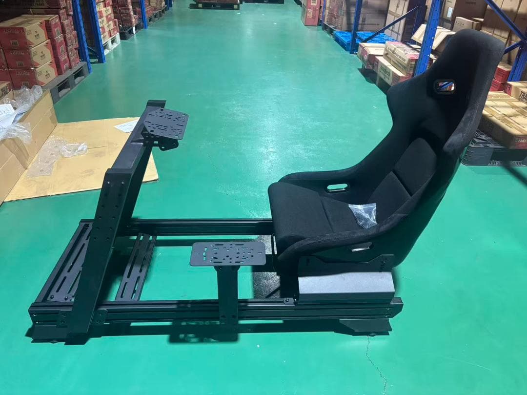 M*.様 組立品 シムレーシングコックピット シート シフター台 安定足付き 送