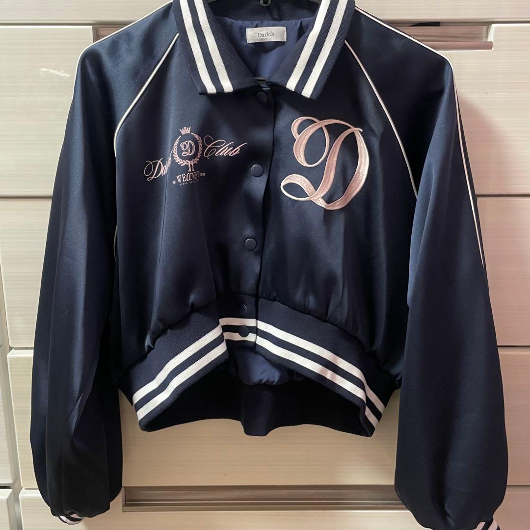 ダーリッチ　Darich Clubスカジャン　ネイビー