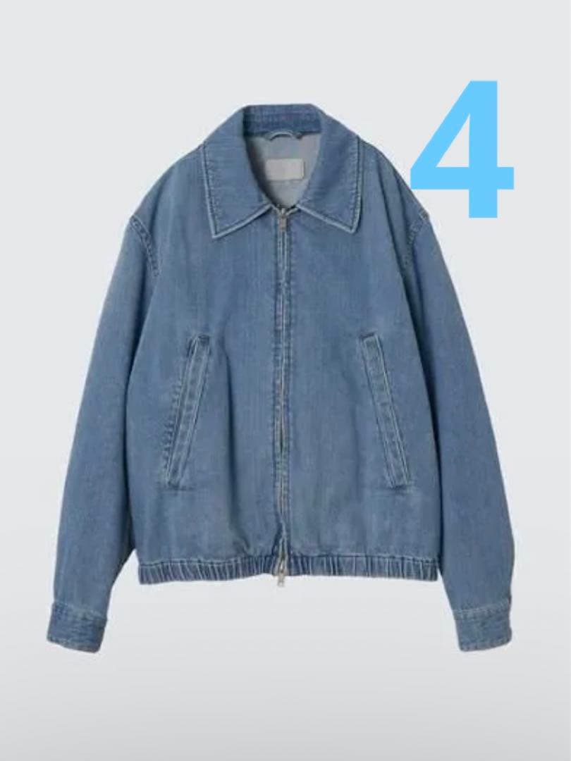 ジャケット・アウター YOKE DENIM FRONT ZIP BLOUSON INDIGO