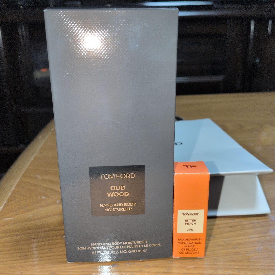 【新品】TOMFORDビューティ　ウードウッド　ハンドアンドボディ　モイスチャー
