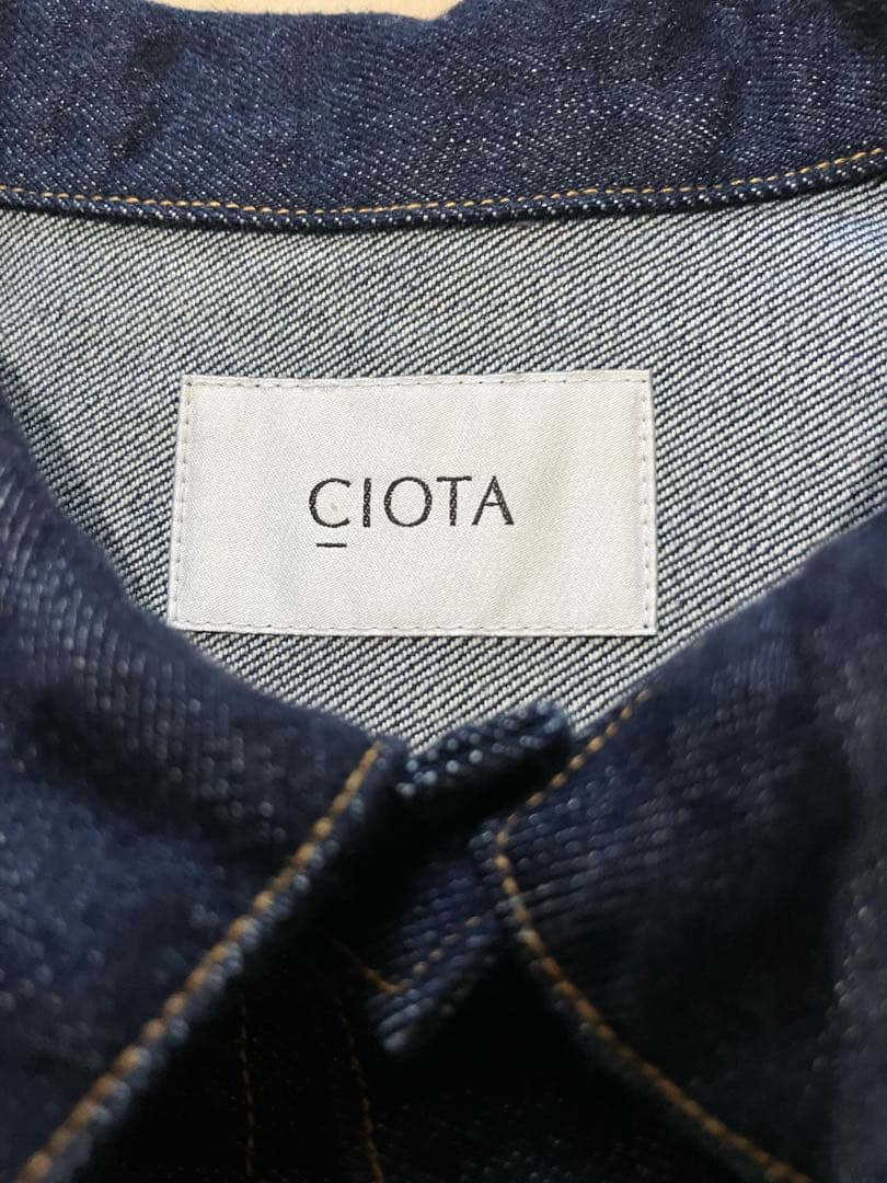 CIOTA single Pocket デニムジャケット 25SS 42
