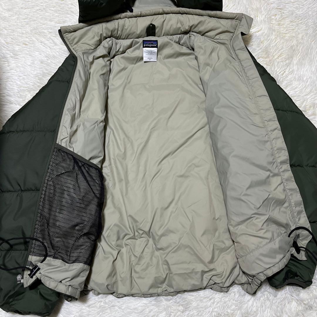【美品】パタゴニア パフジャケット MEN’S L カーキ 83990FA