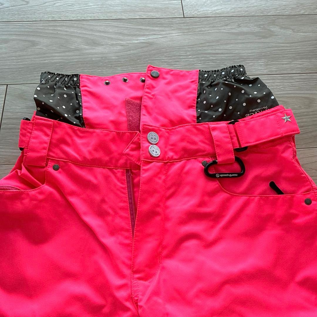 スノボウェア 上下セット M レオパード柄