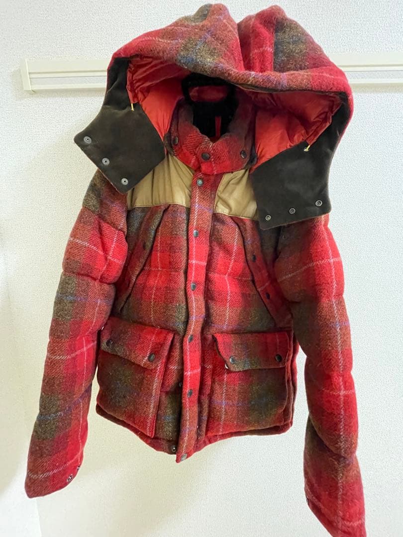 THE NORTH FACE Harris Tweed ダウンジャケット M