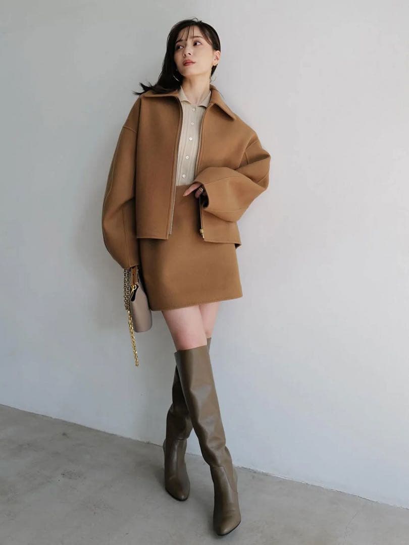 リバーウールミニスカート