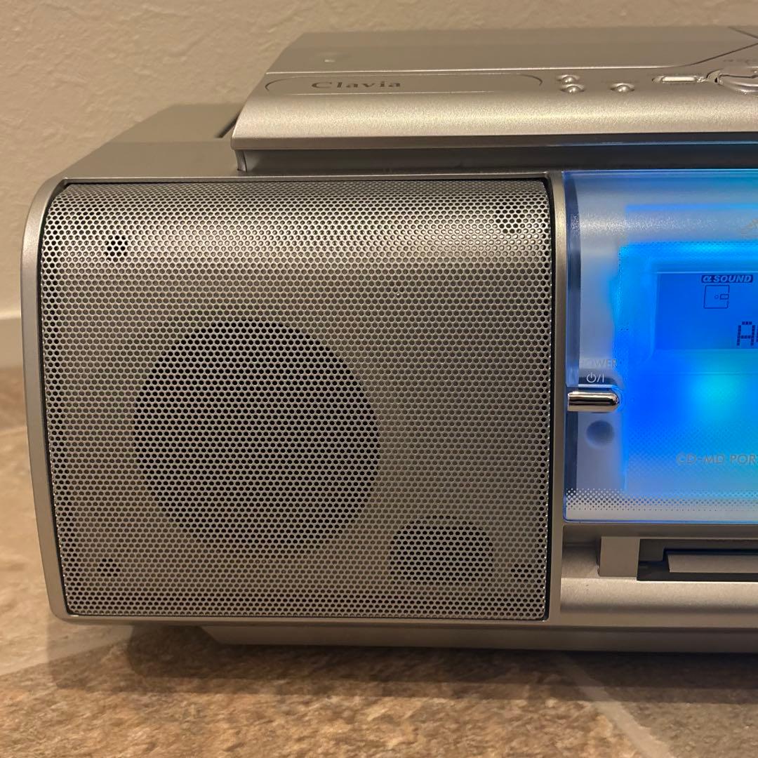 極美品VictorCD-MDポータブルシステムRC-LIMDClaviaラジカセ