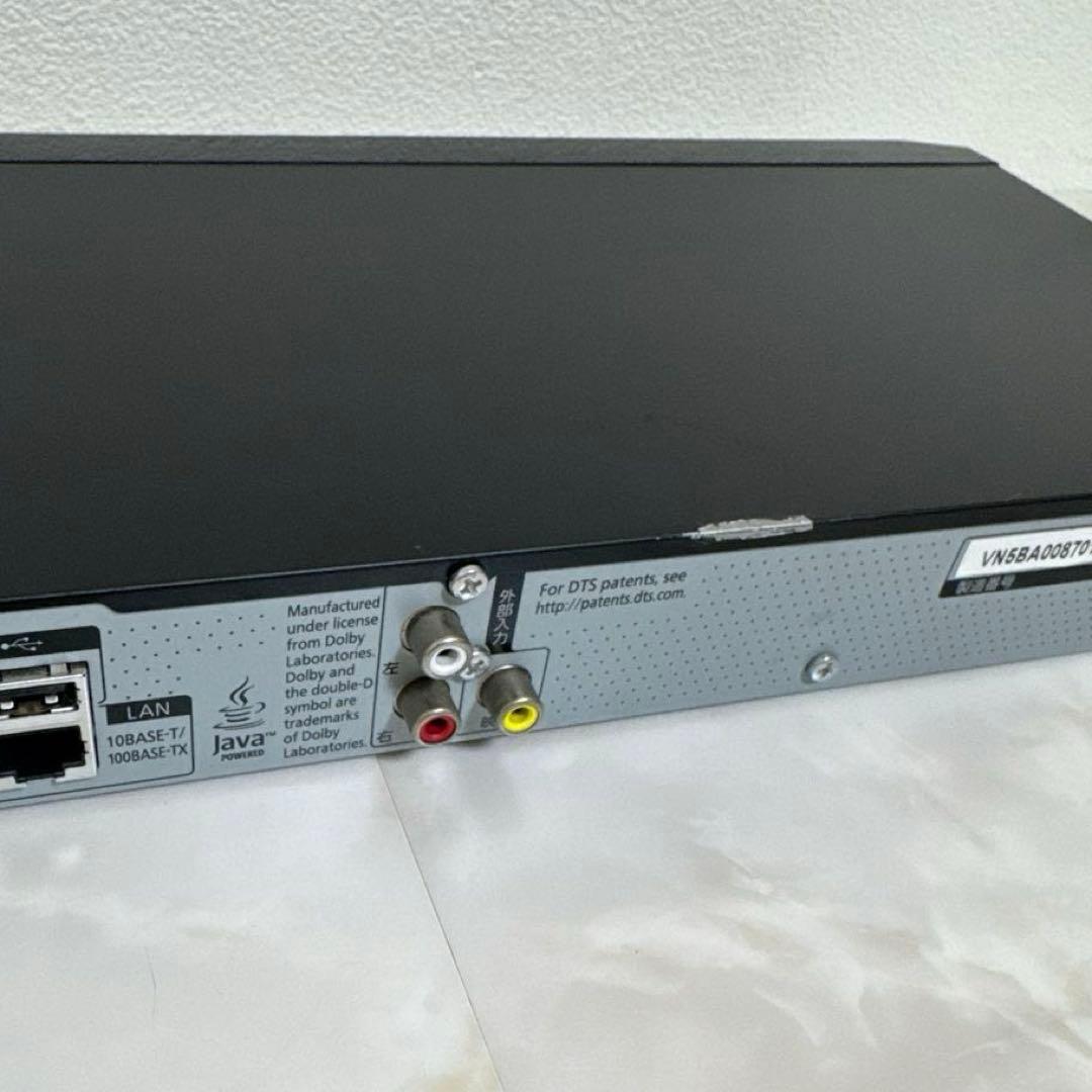 Panasonic DIGA 500GB 2チューナー ブルーレイレコーダー