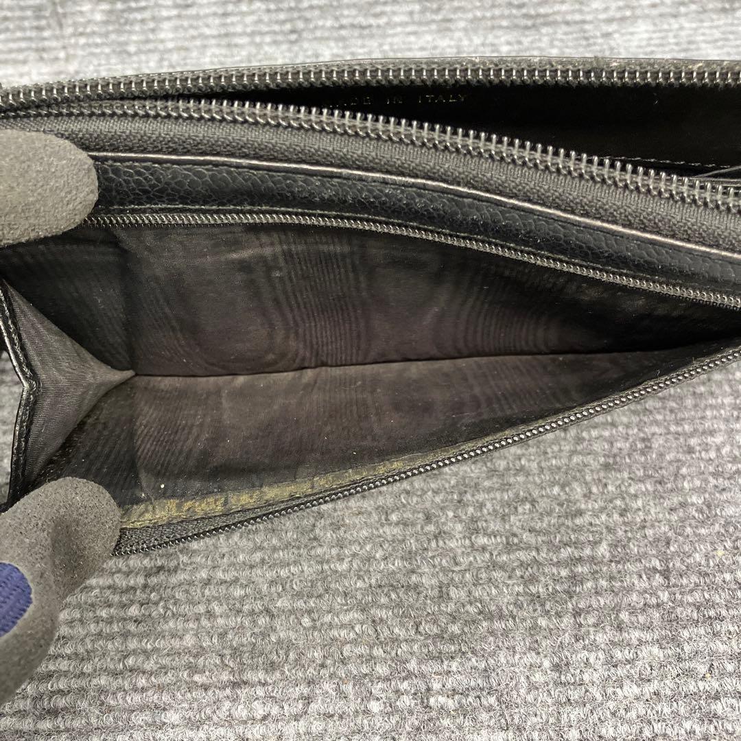 CHANEL　シャネル　長財布　キャビアスキン　ココマーク　43