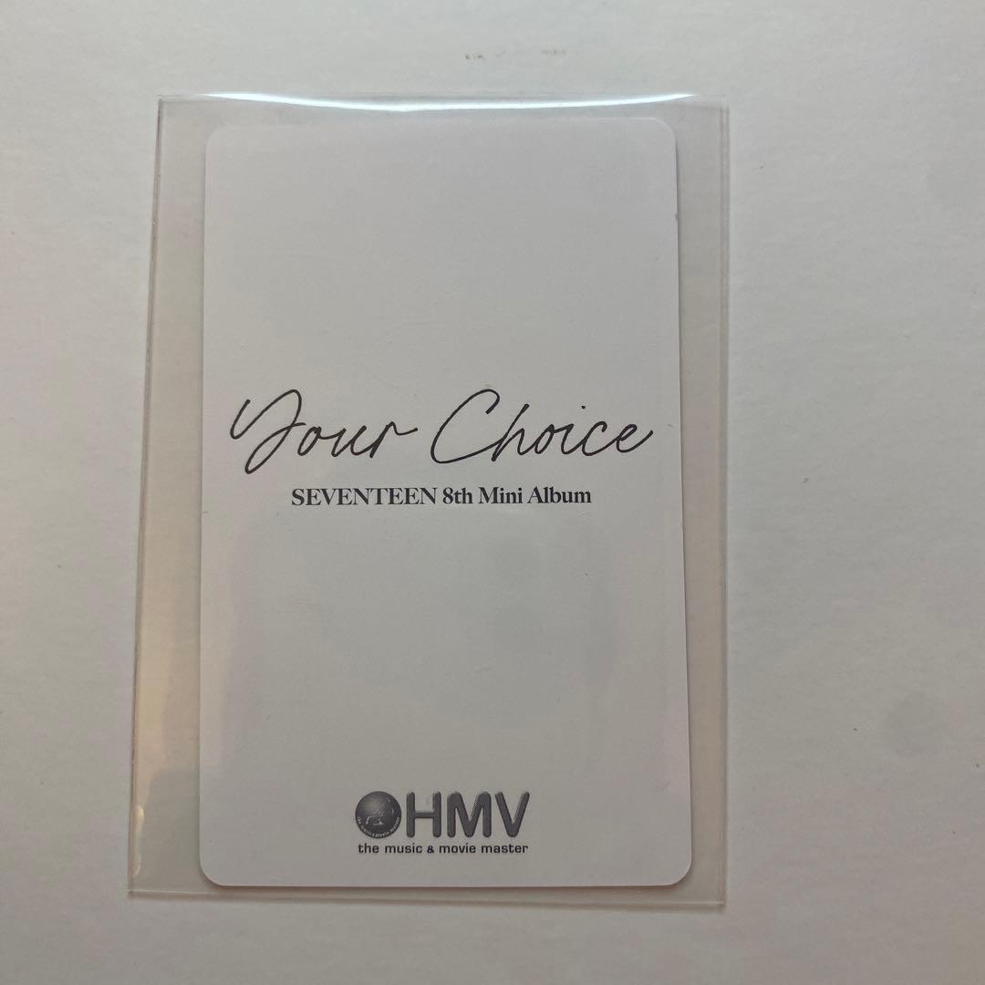 SEVENTEEN your choice ジョンハン トレカ HMV