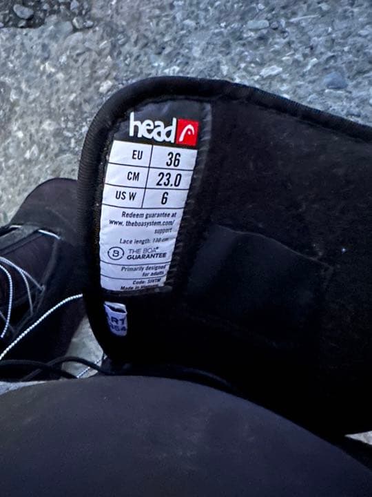 HEAD BOAブーツ 23.0 スノーボードブーツ