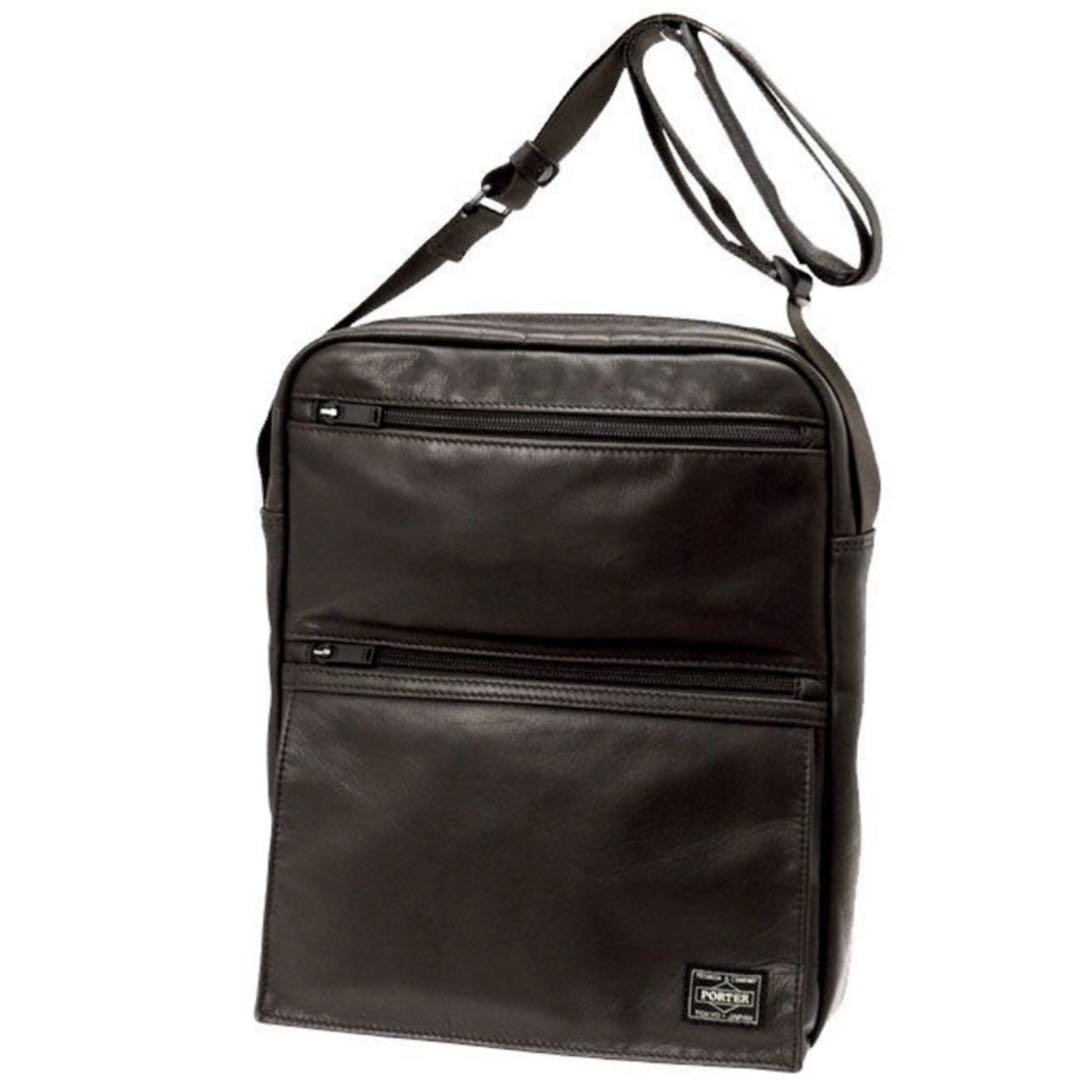 【タグ付き】PORTER / AMAZE SHOULDER BAG ブラウン