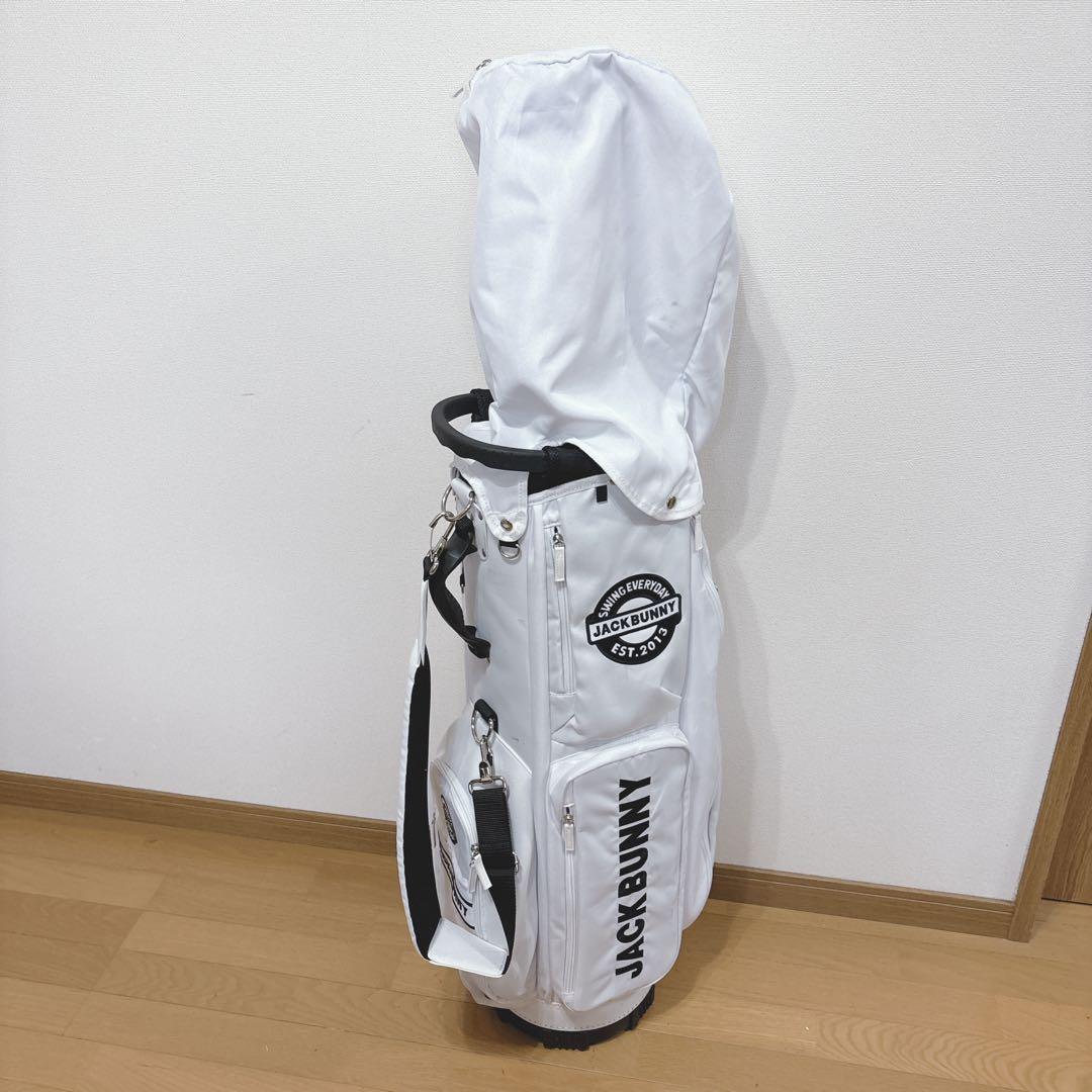 K345 JACKBUNNY 軽量 ホワイトキャディバック