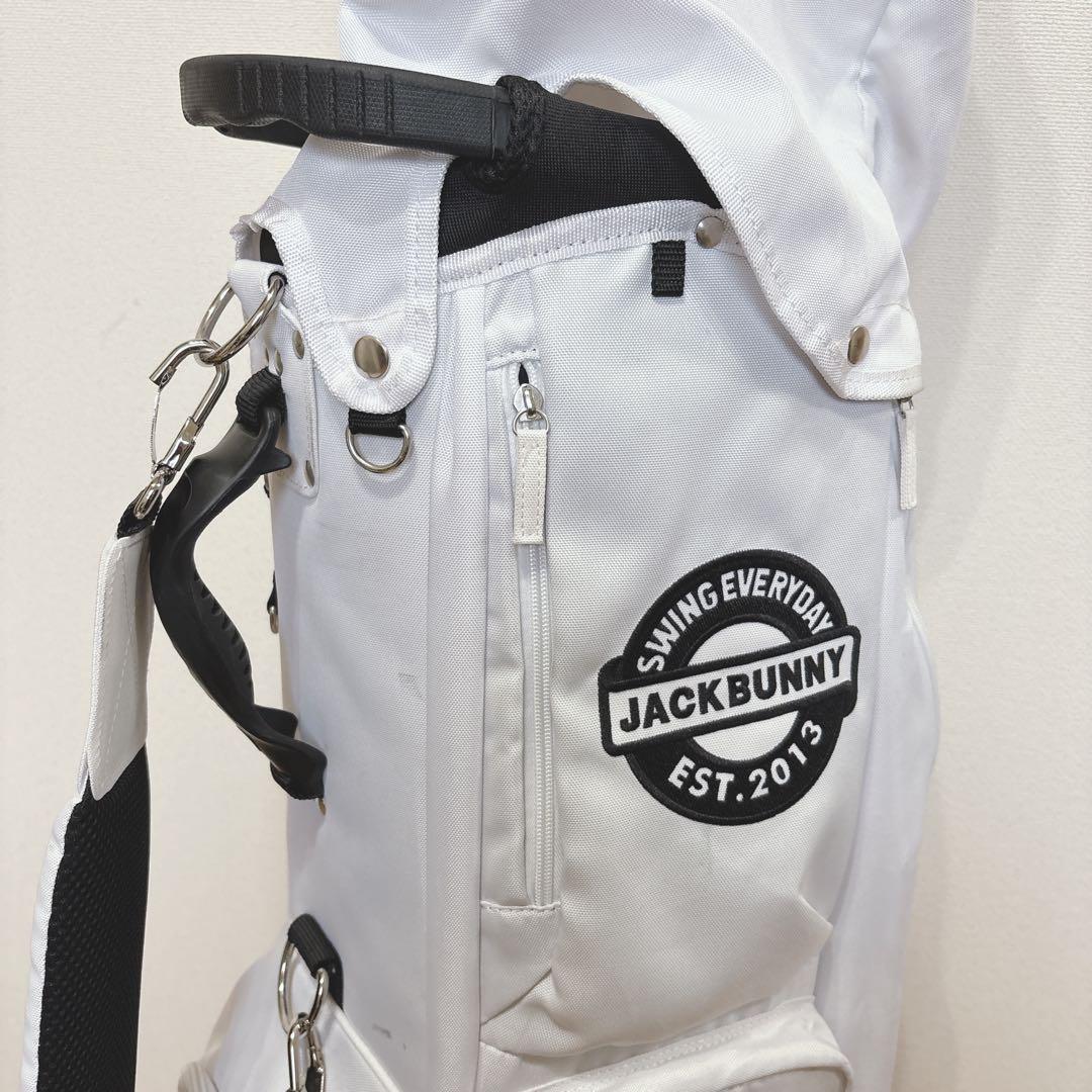 K345 JACKBUNNY 軽量 ホワイトキャディバック