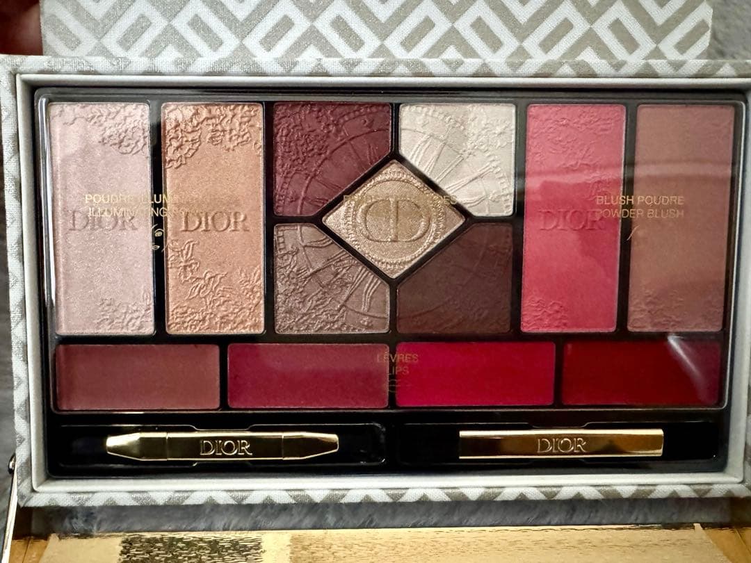 Dior エクランクチュールマルチユースパレット　クリスマスコフレ　アイシャドウ