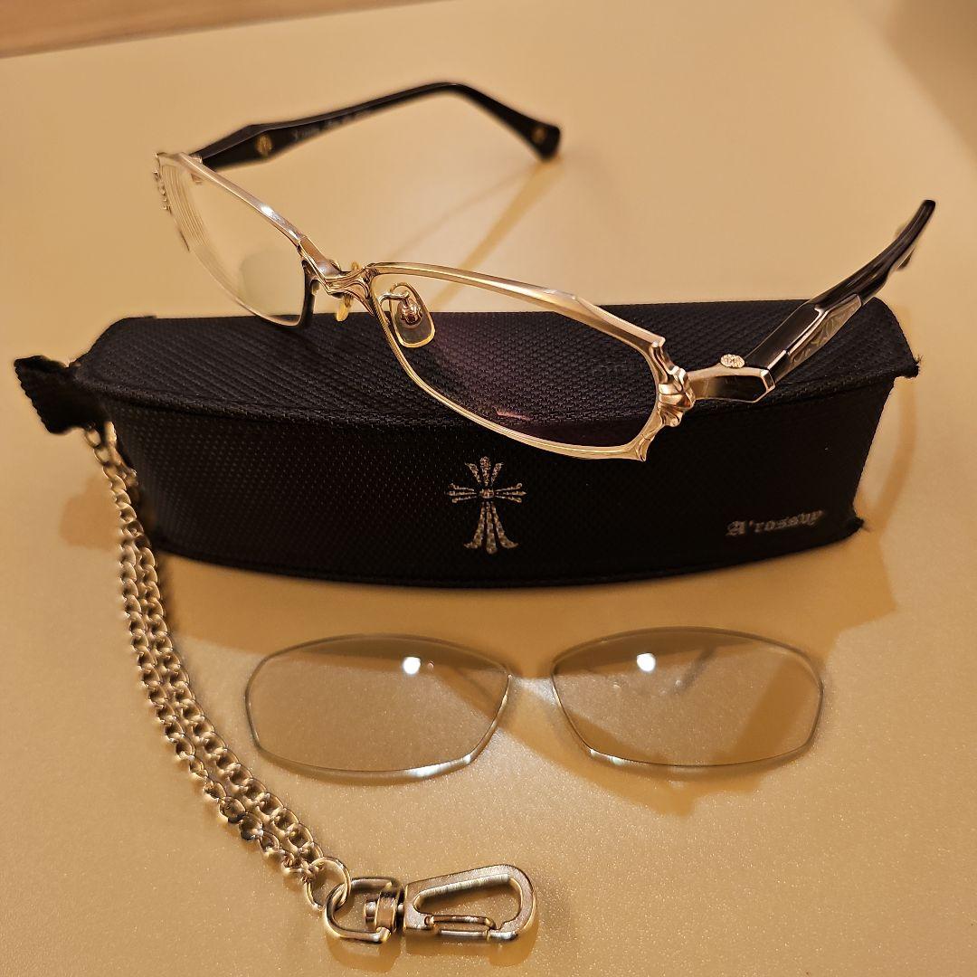 廃盤レア！ A'rossvy ロズヴィー925シルバー 限定サングラス